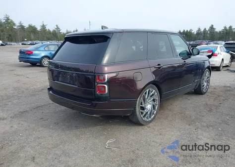2018 Land Rover Range Rover 3.0L V6 Supercharged z USA, uszkodzony, nr VIN SALGR2RV3JA502908